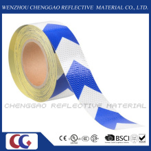 Industrial Reflective Arrow Design Hazard Warning Caution Sticker Rolls (C3500-AW)